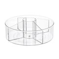 Interdesign Clear Divided Kitchen Bin 4.5 in. H X 11.5 in. W X 11.5 in. D 03850